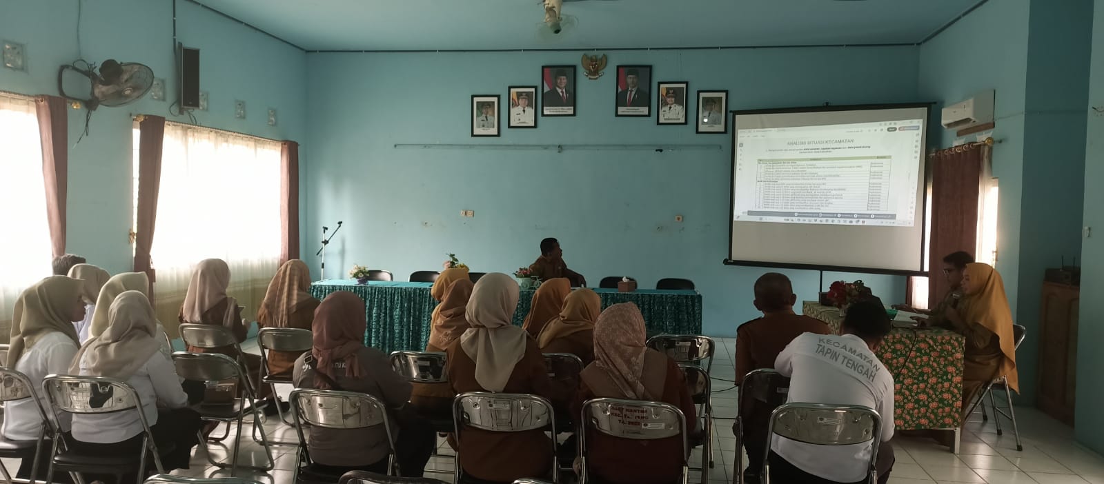 Rapat Koordinasi sekaligus Pembentukan Tim Verifikasi Stunting Kecamatan Tapin Tengah